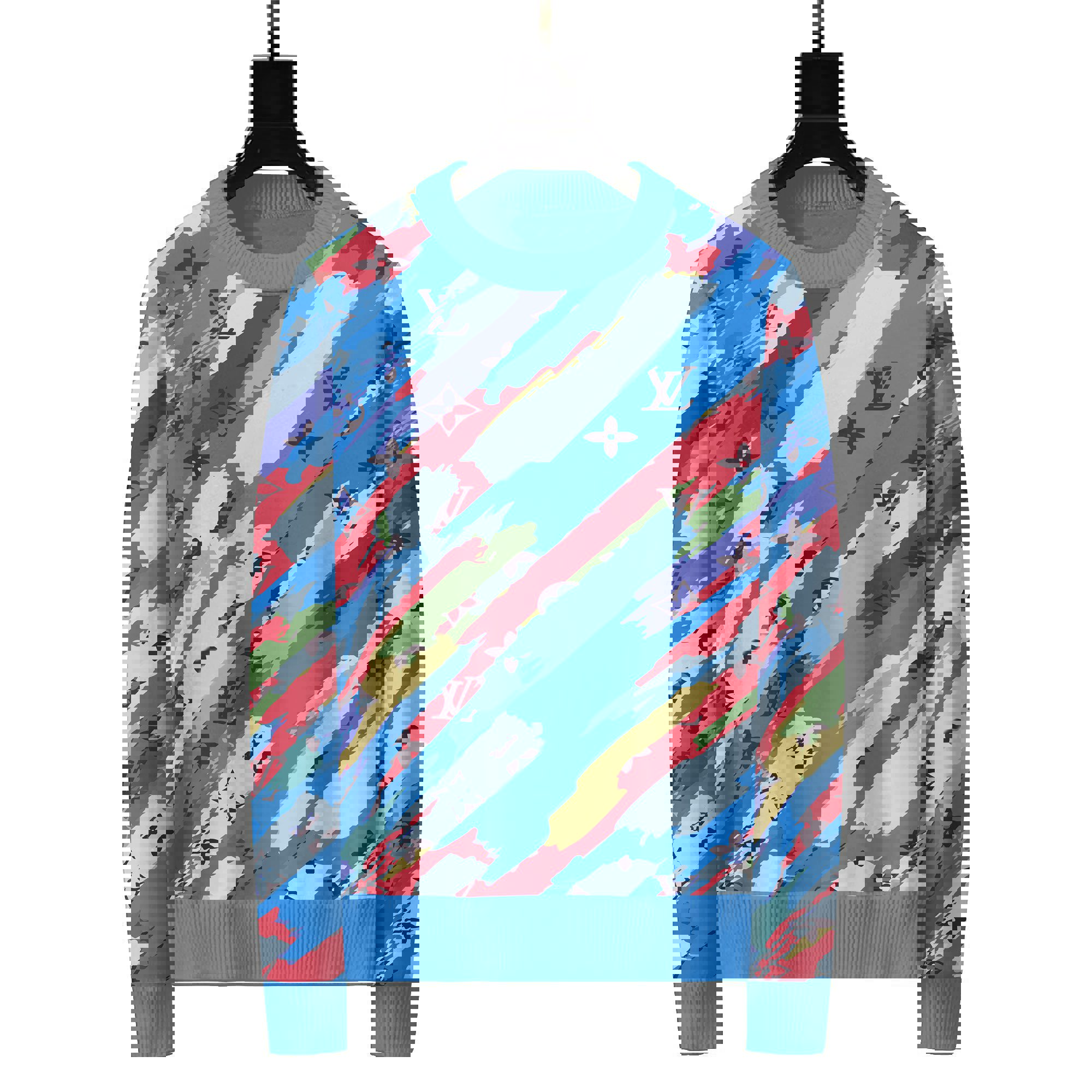 Lv luxury ugly sweater for winter  hot 2024 style 521 Christmas Ugly Sweater