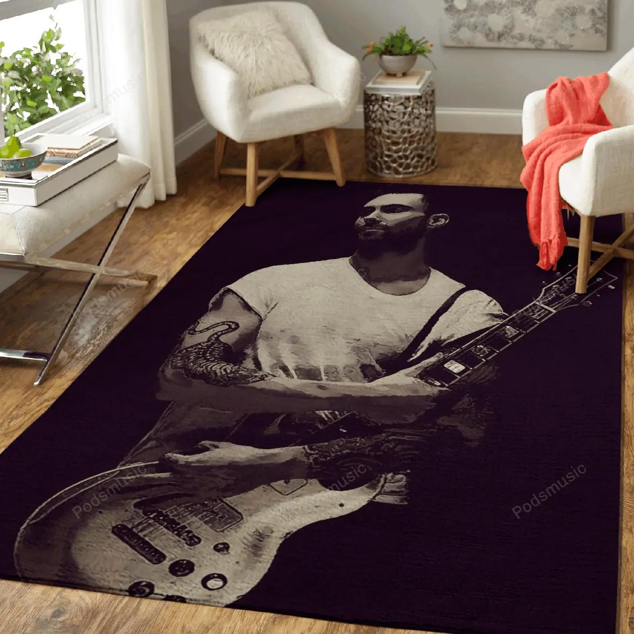 Maroon 5 25 music art for fans area rug living room carpet rug regtangle carpet floor decor home decor Rectangle Rug
