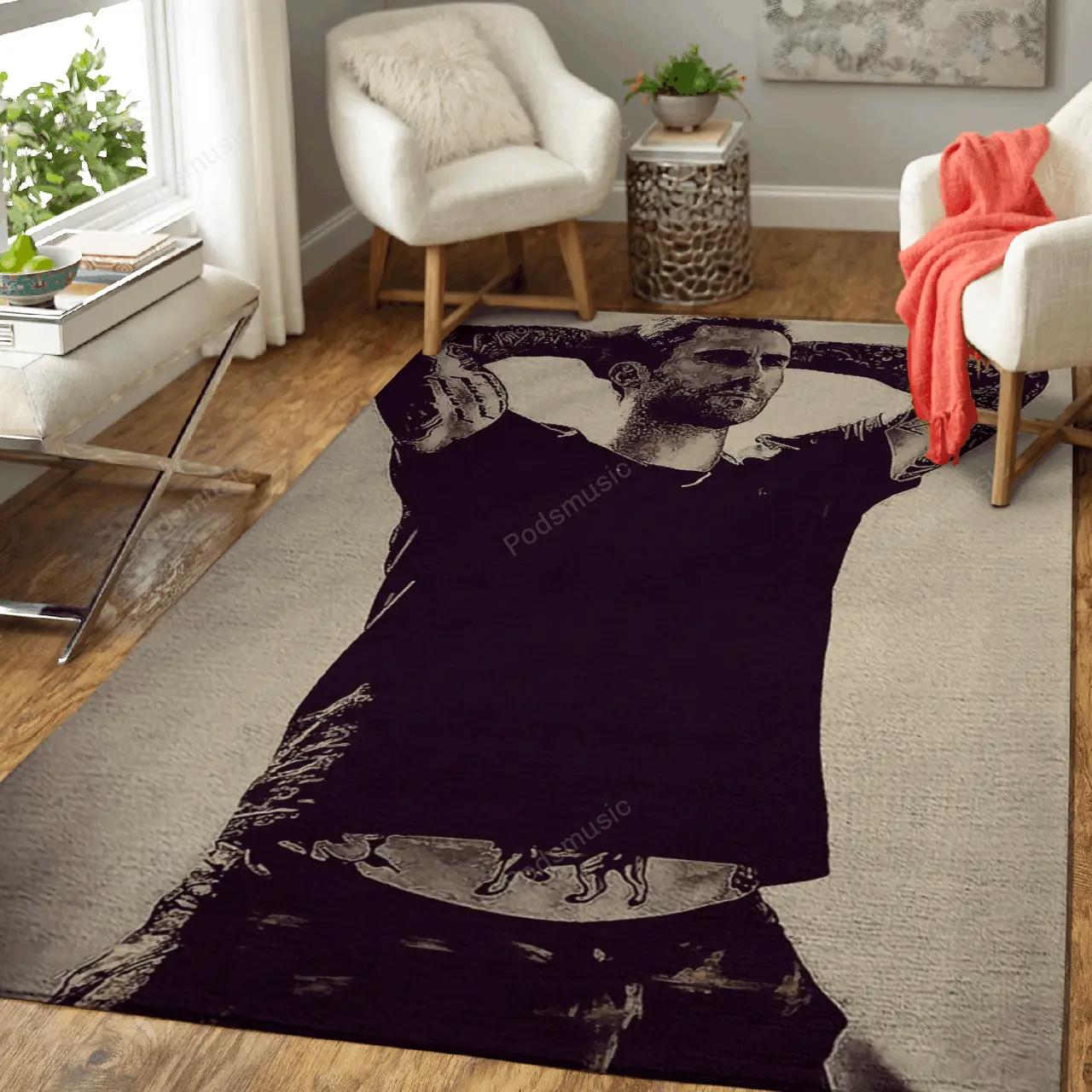 Maroon 5 33 music art for fans area rug living room carpet rug regtangle carpet floor decor home decor Rectangle Rug