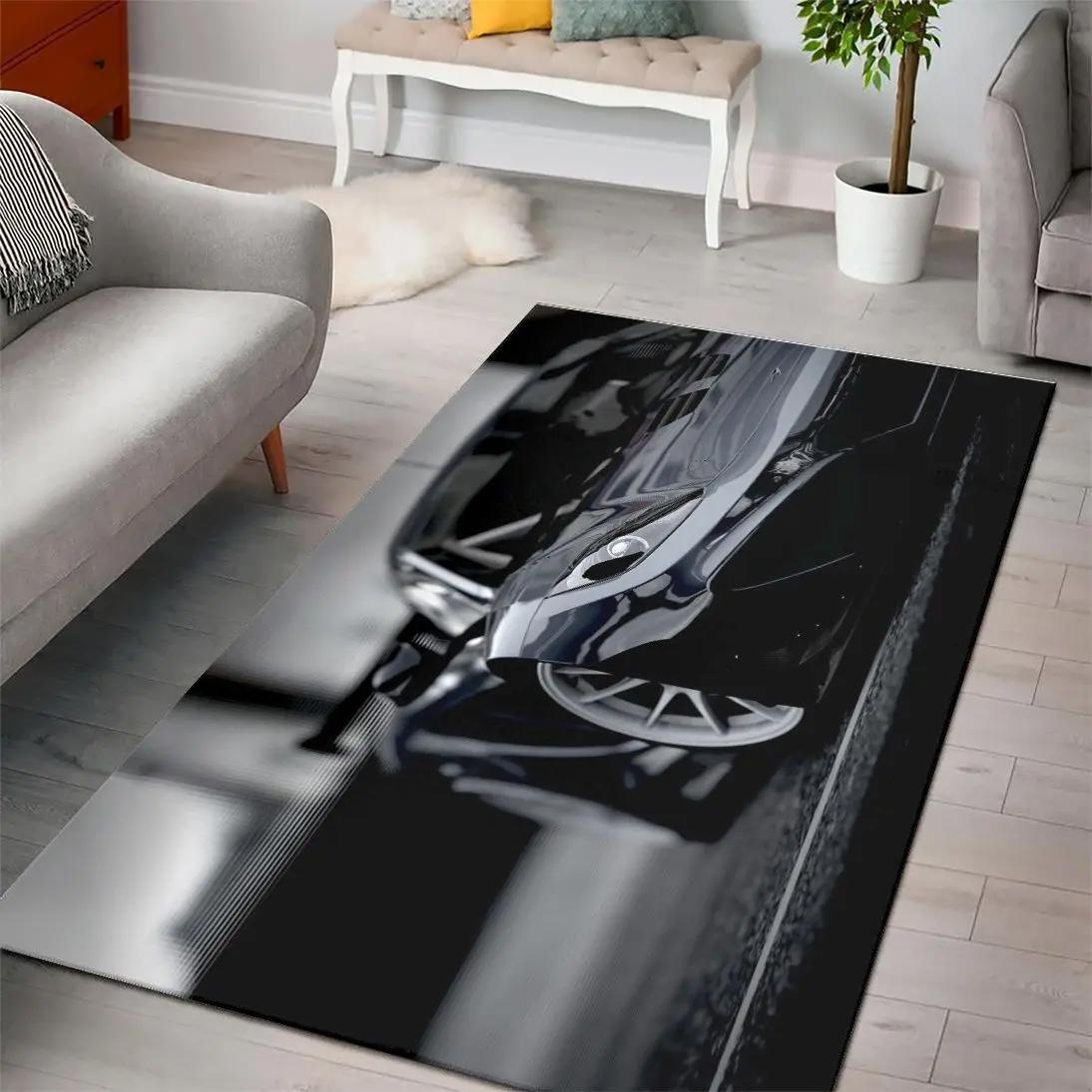 Mclaren super cars fn210208 area rug rug regtangle carpet floor decor home decor Rectangle Rug