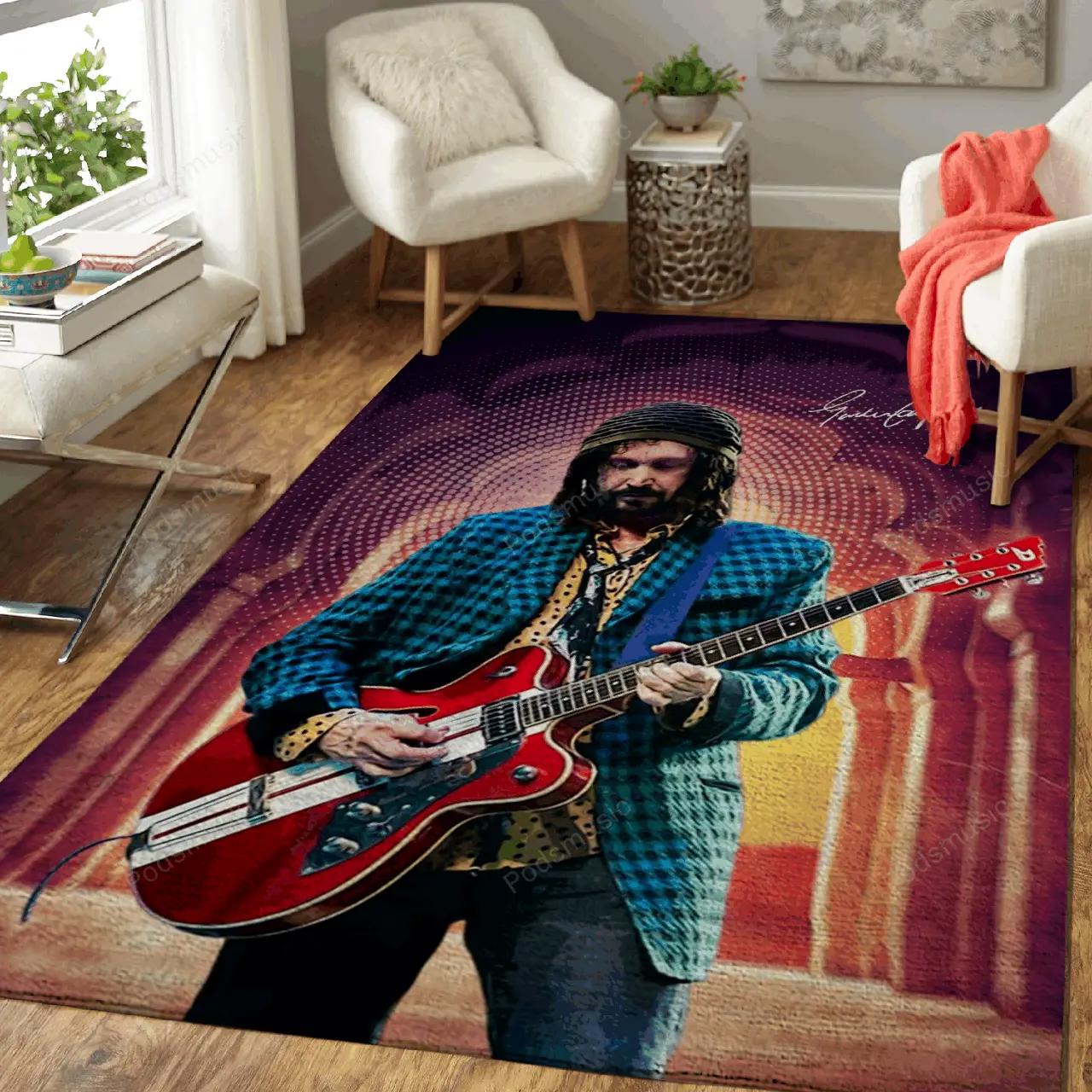 Mike campbell music art for fans area rug living room carpet rug regtangle carpet floor decor home decor Rectangle Rug