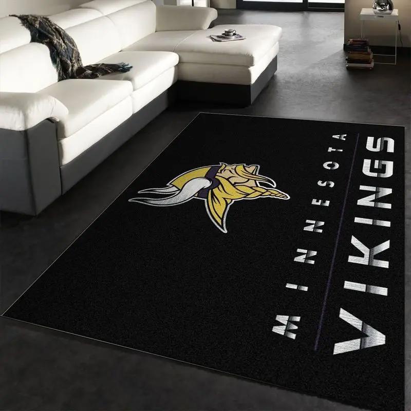Minnesota vikings football nfl 7 living room bed room rug regtangle carpet Rectangle Rug
