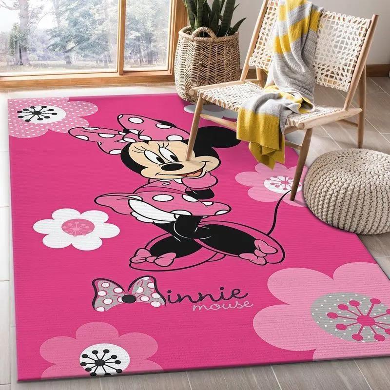 Minnie mouse disney 14 area rug living room and bed room rug rug regtangle Rectangle Rug