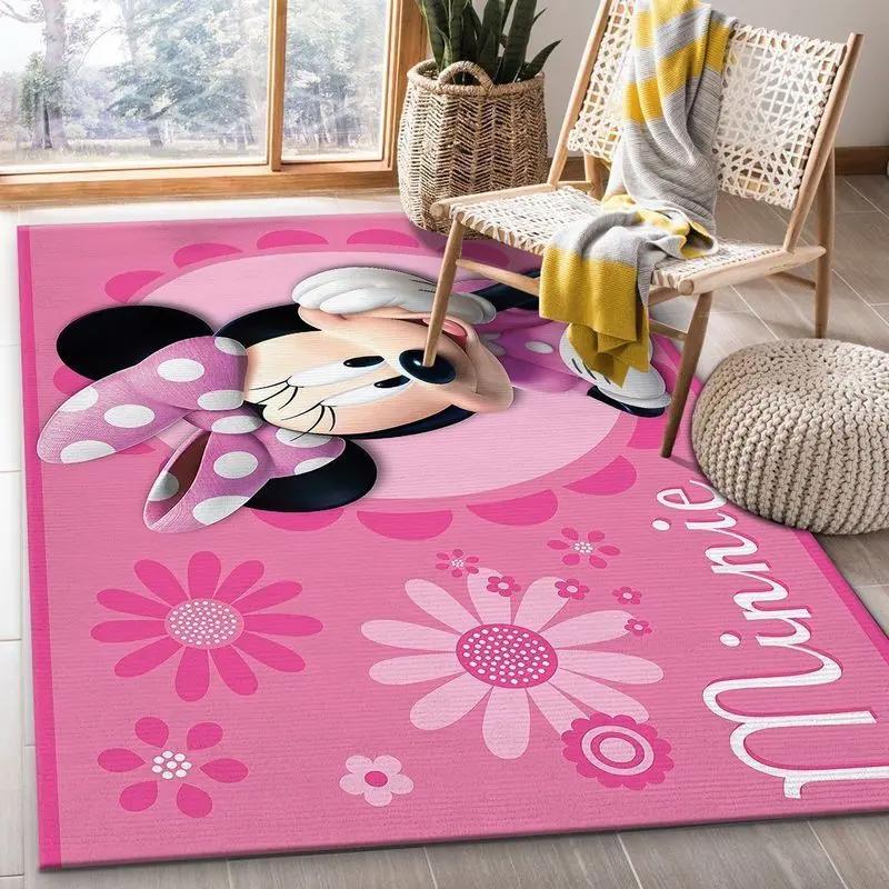 Minnie mouse disney 15 area rug living room and bed room rug rug regtangle Rectangle Rug