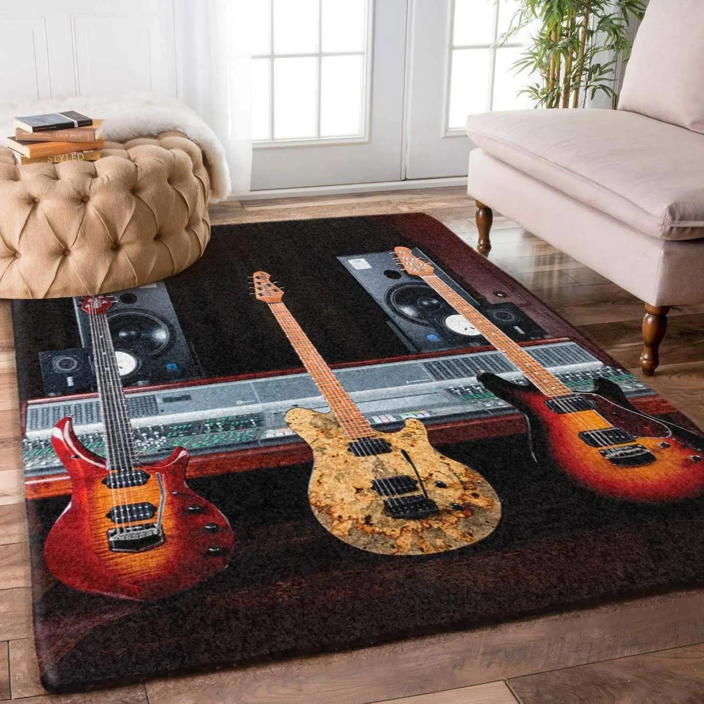 Music rug rcdd81f38596 area rug living room carpet rug regtangle carpet floor decor home decor Rectangle Rug