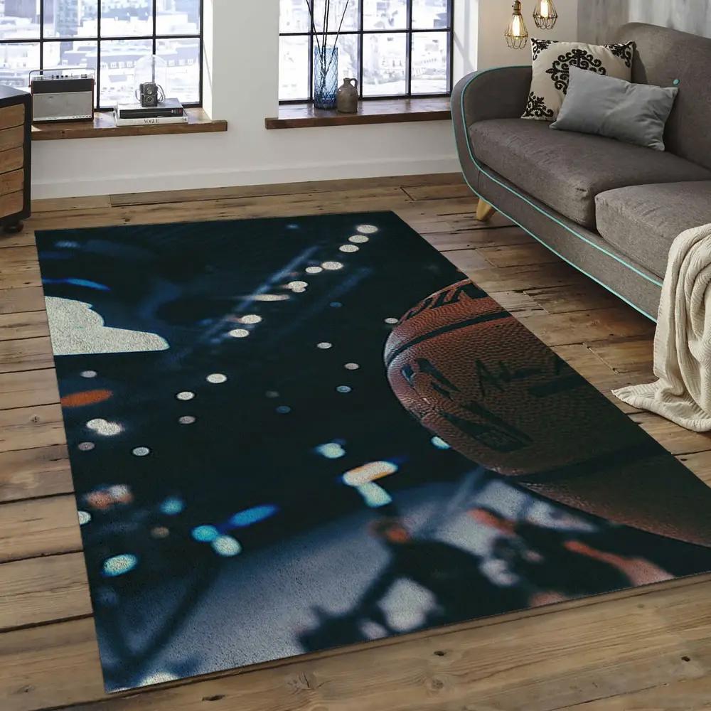 Nba golden state warriors basketball legend team logo rectangle area gsw14 Rectangle Rug