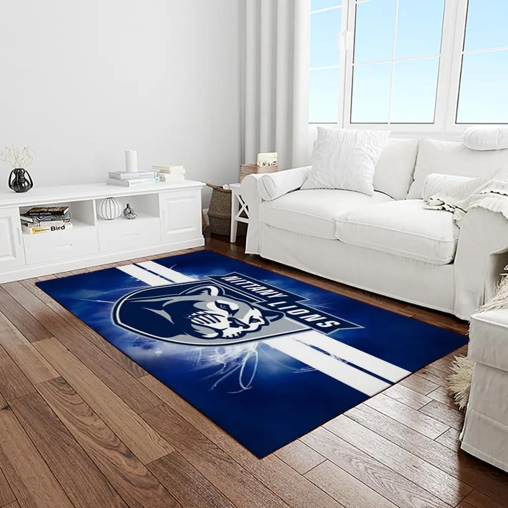Ncaa penn state nittany lions college sport basketball and foolball team logo rectangle area rug psnl26 Rectangle Rug