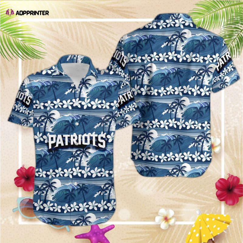 New england patriots coconut trees nfl gift for fan hawaii shirt Hawaii Shirt