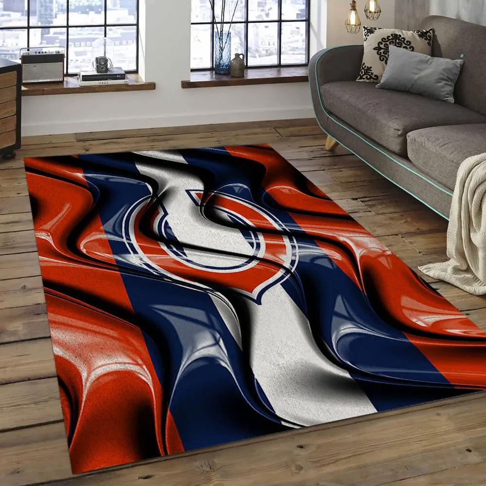 Nfl chicago bears football team logo rectangle area rug cgb14 Rectangle Rug