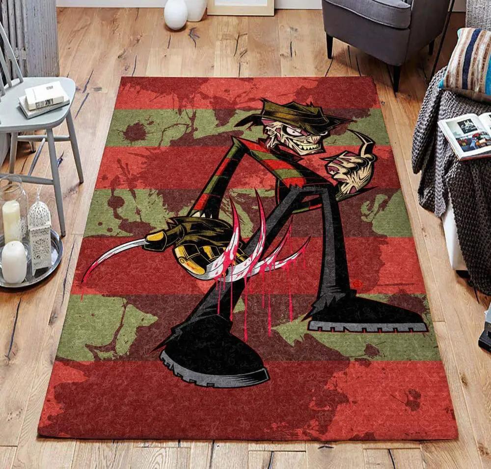Nightmare on elm street frkr 1 dhcld2709 rug living room rug home decor Rectangle Rug