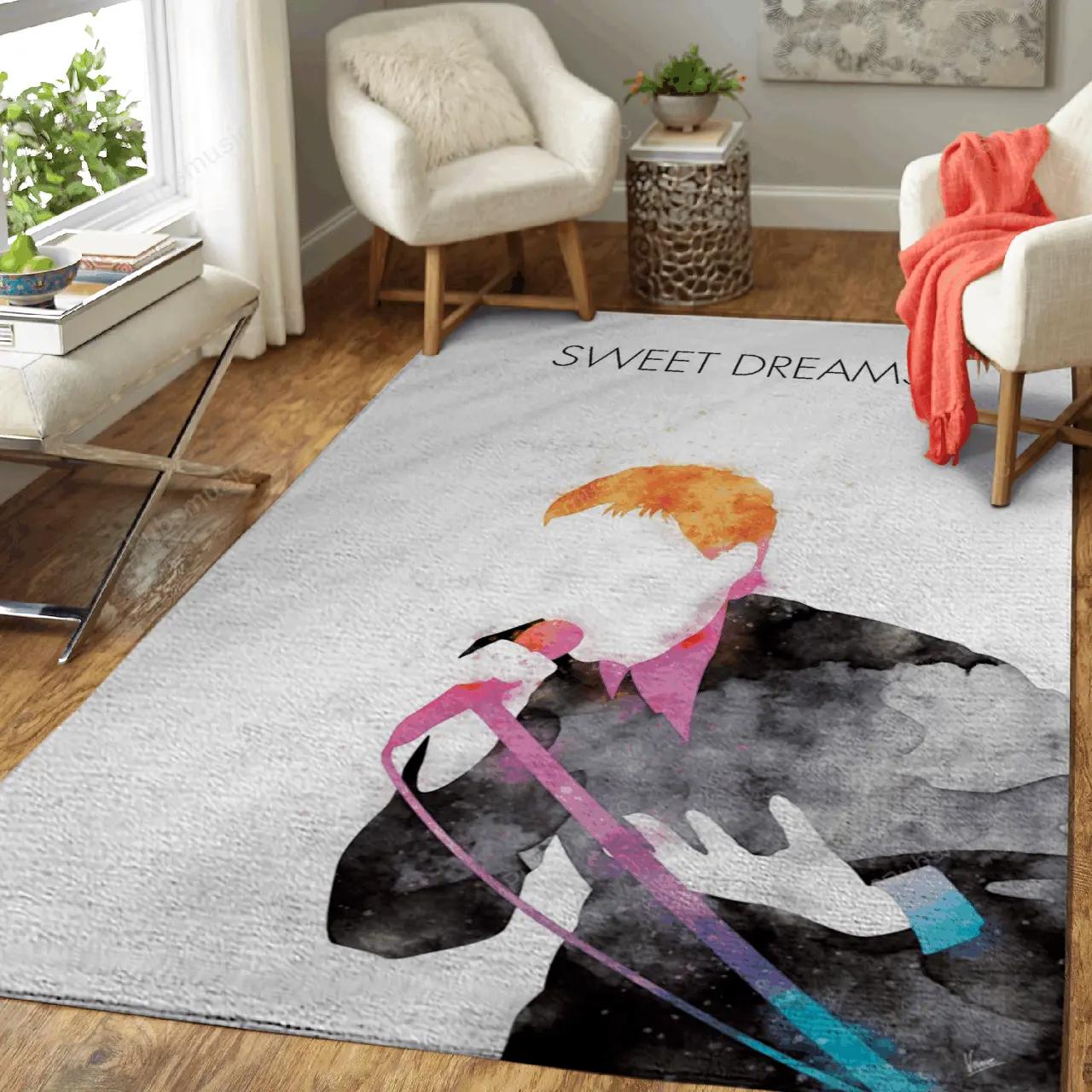 No111 eurythmics watercolor music artworks art for fans area rug living room carpet rug regtangle carpet floor decor home decor Rectangle Rug