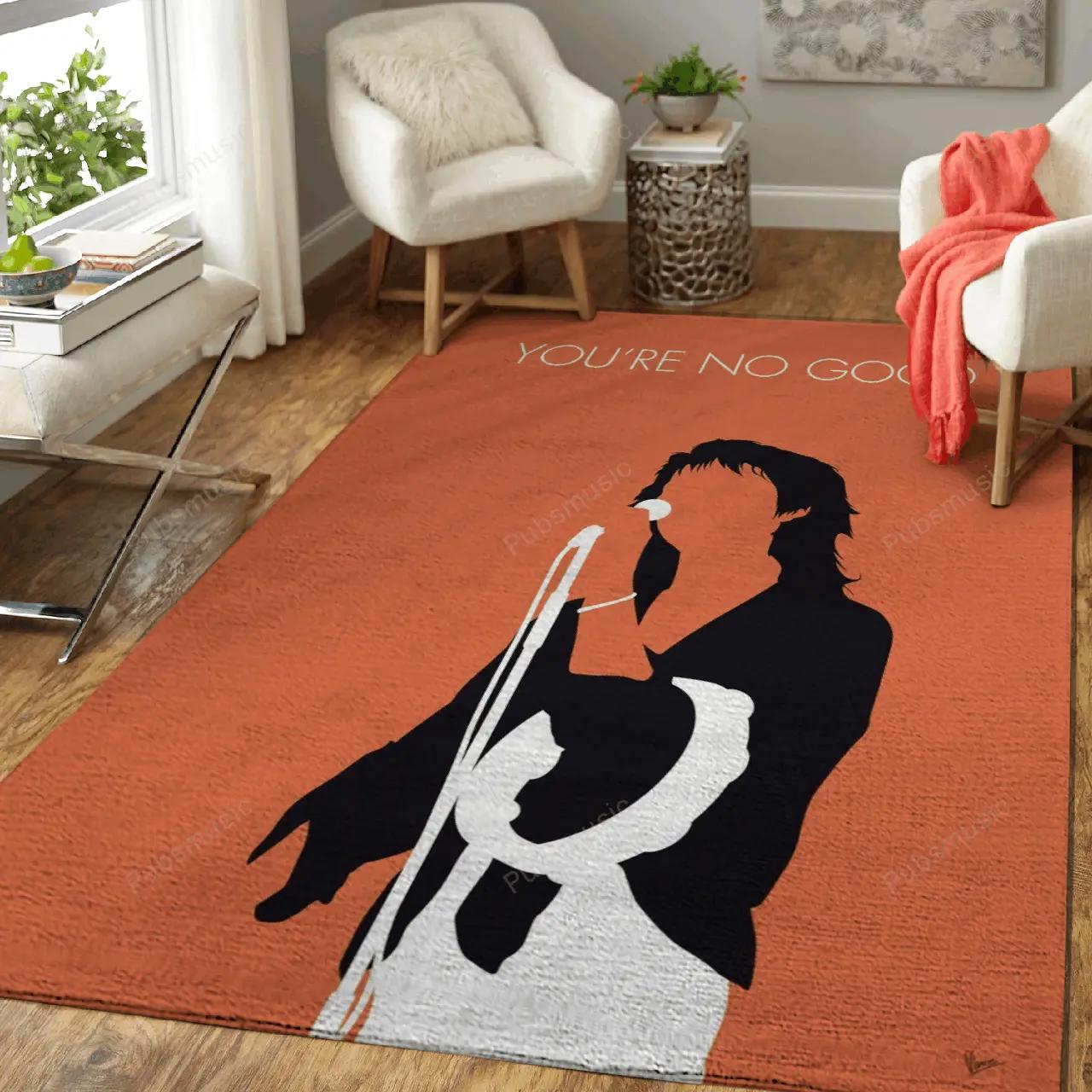 No203 my linda ronstadt minimal music artwork minimal music artworks art for fans area rug living room carpet rug regtangle decor home decor Rectangle Rug