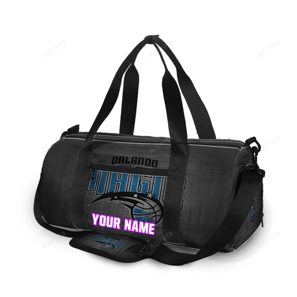 Orlando magic gray personalized name travel bag gym bag 560 Travel Bag