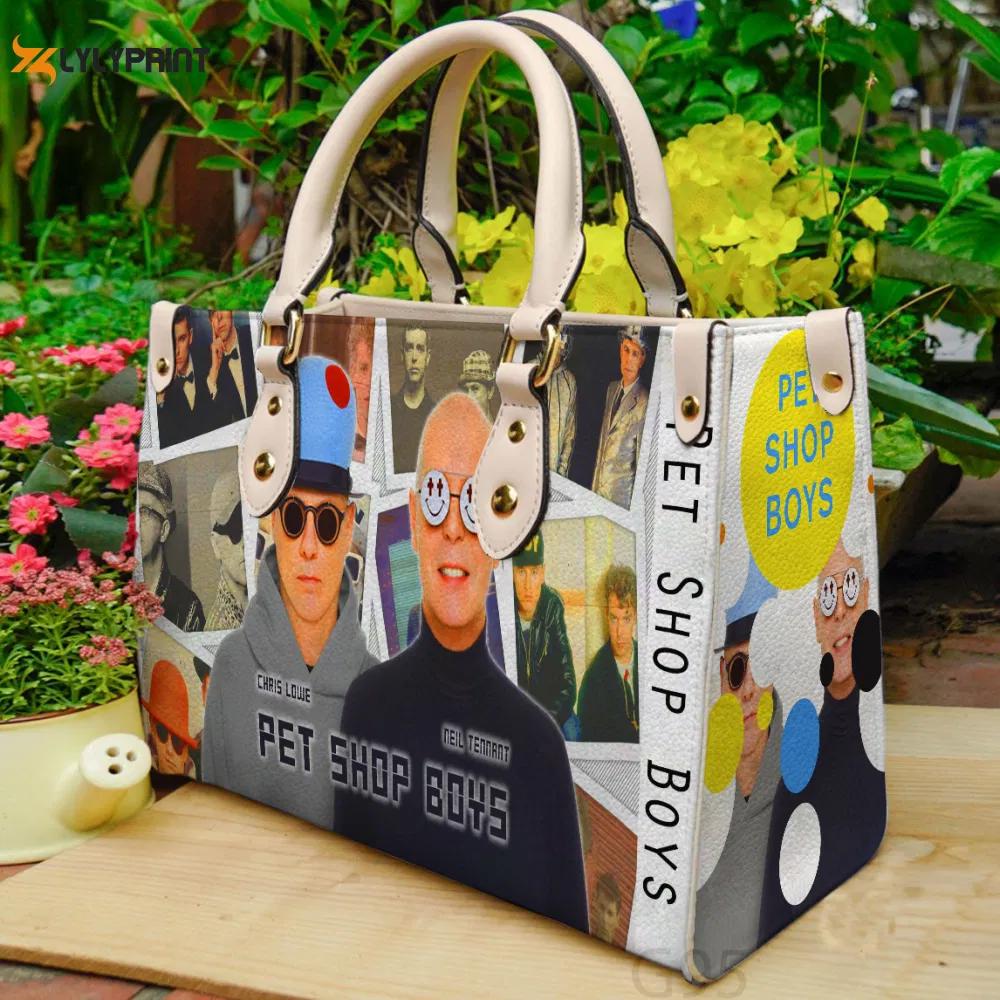 Pet shop boys g1leather bag for women gift 1062 Women Leather Hand Bag
