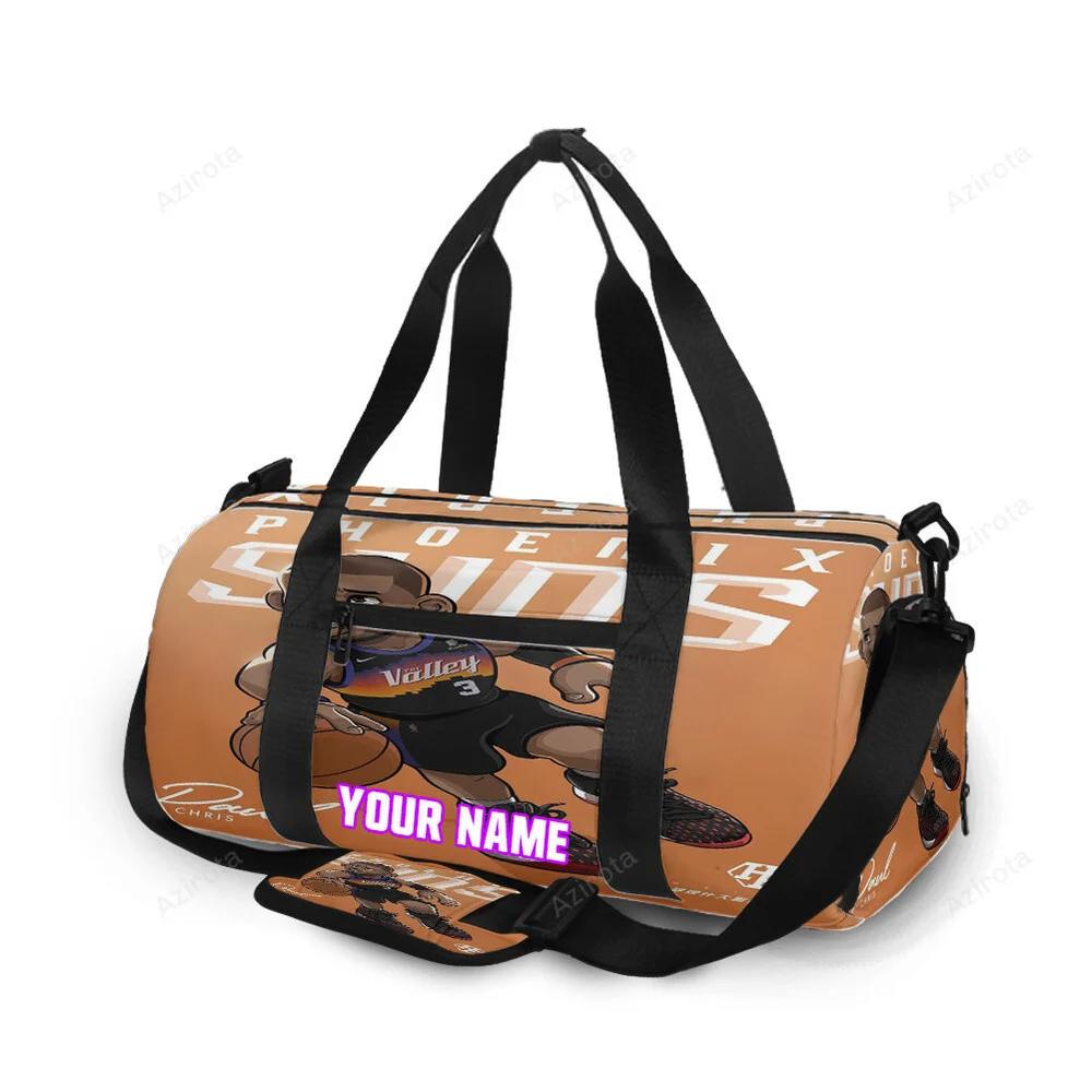 Phoenix suns chris paul v3 personalized name travel bag gym bag 2192 Travel Bag