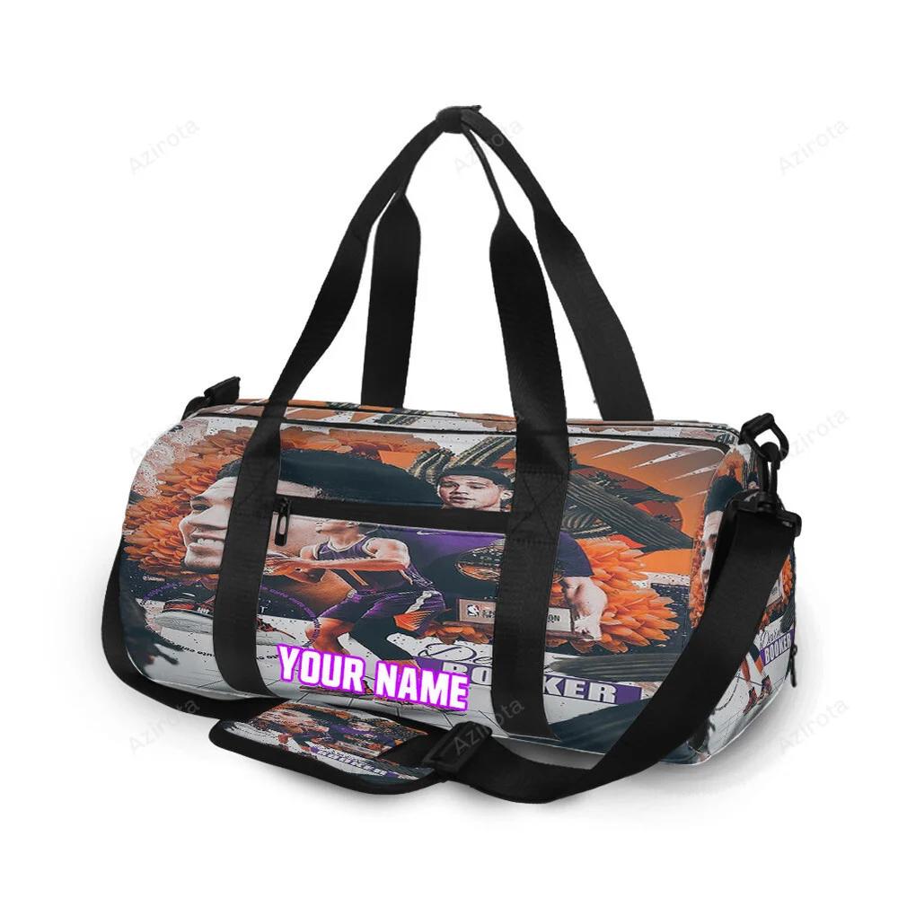 Phoenix suns devin booker 1 v10 personalized name travel bag gym bag 2228 Travel Bag