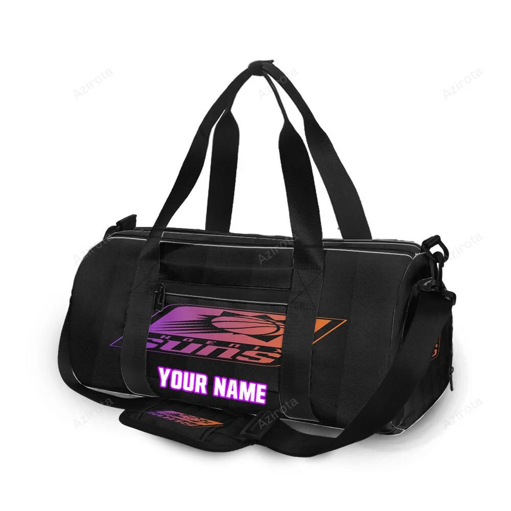 Phoenix suns emblem v4 personalized name travel bag gym bag 2638 Travel Bag