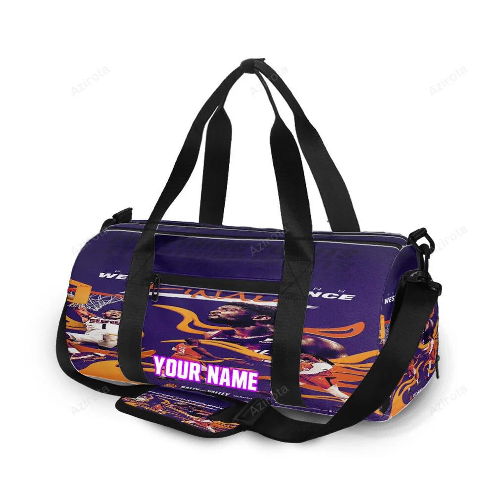 Phoenix suns team v5 personalized name travel bag gym bag 2396 Travel Bag
