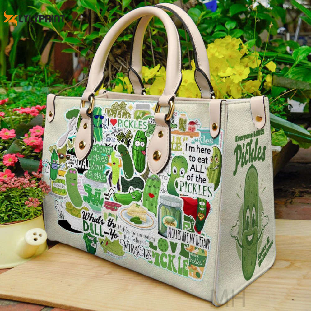 Pickles leather handbag gift for women 688 Women Leather Hand Bag