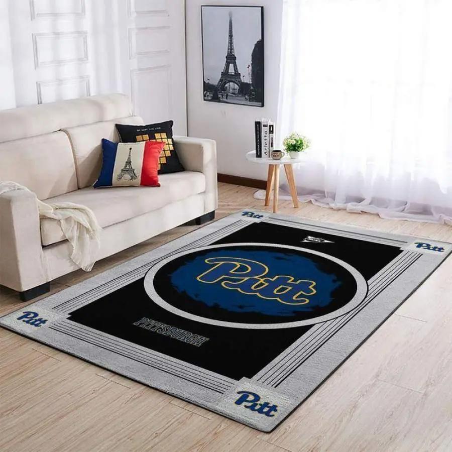 Pittsburgh panthers home decor ncaa team logo carpet rug living room 2002206 Rectangle Rug