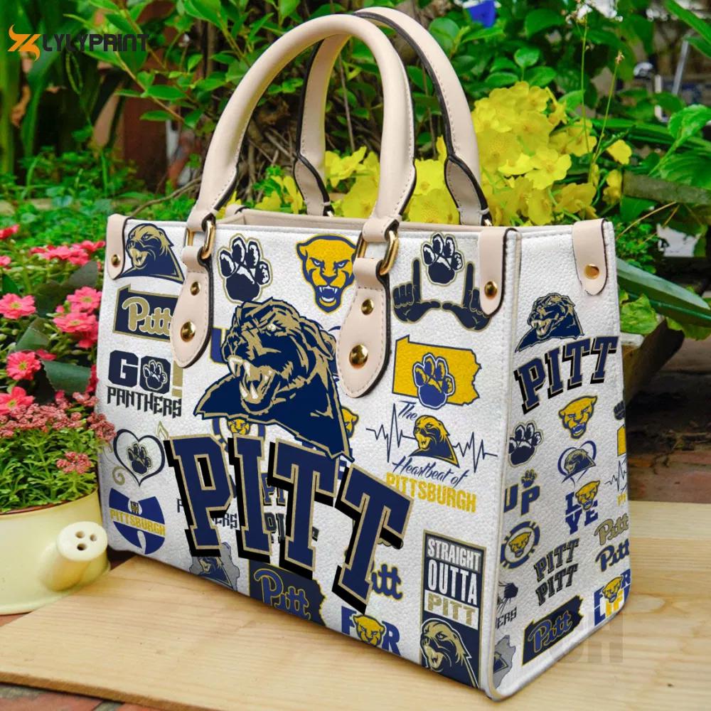 Pittsburgh panthers leather bag for women gift 1293 Women Leather Hand Bag