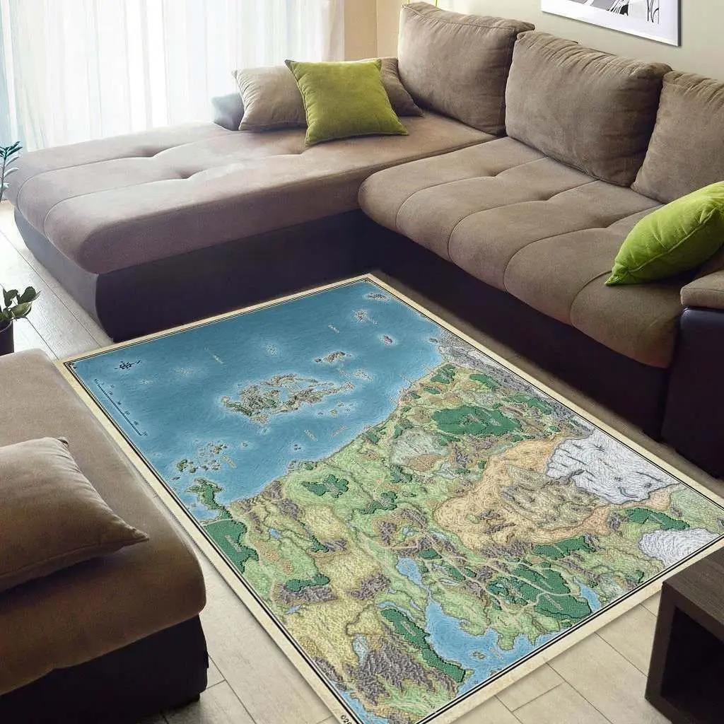 Route 66 car dhc04100123mdr rug living room rug home decor Rectangle Rug