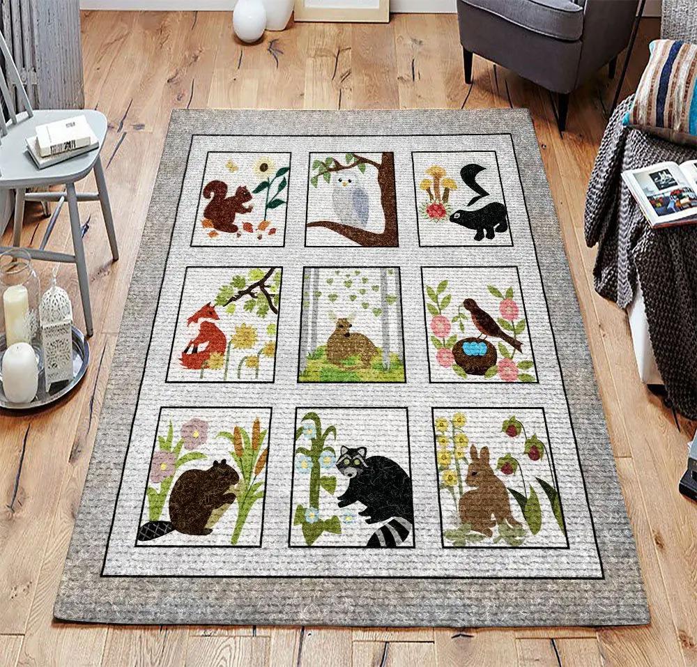 Rug hunting bt1009028r rug living room area rug home decor Rectangle Rug