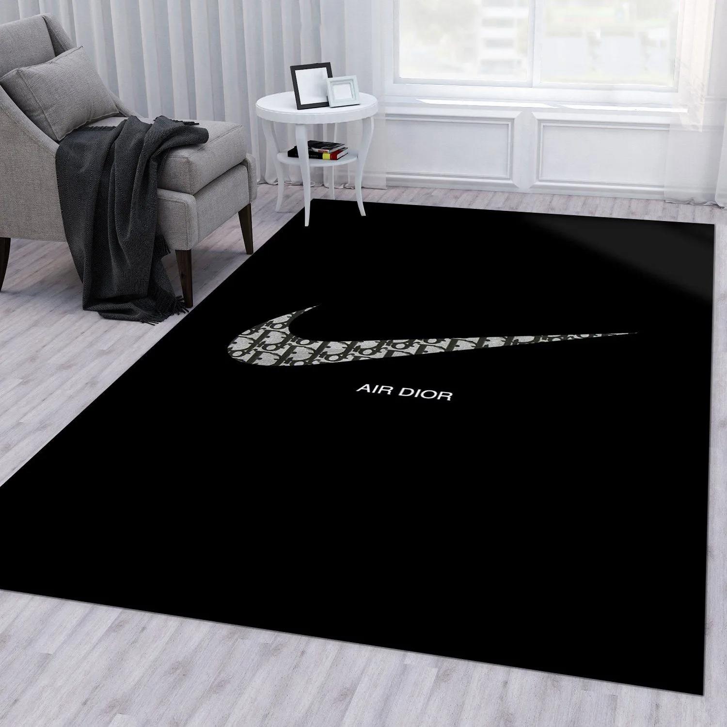 Rugs in living room and bedroom - Dior area rug for christmas fashion brand rug living room rug us gift decor Rectangle Rug