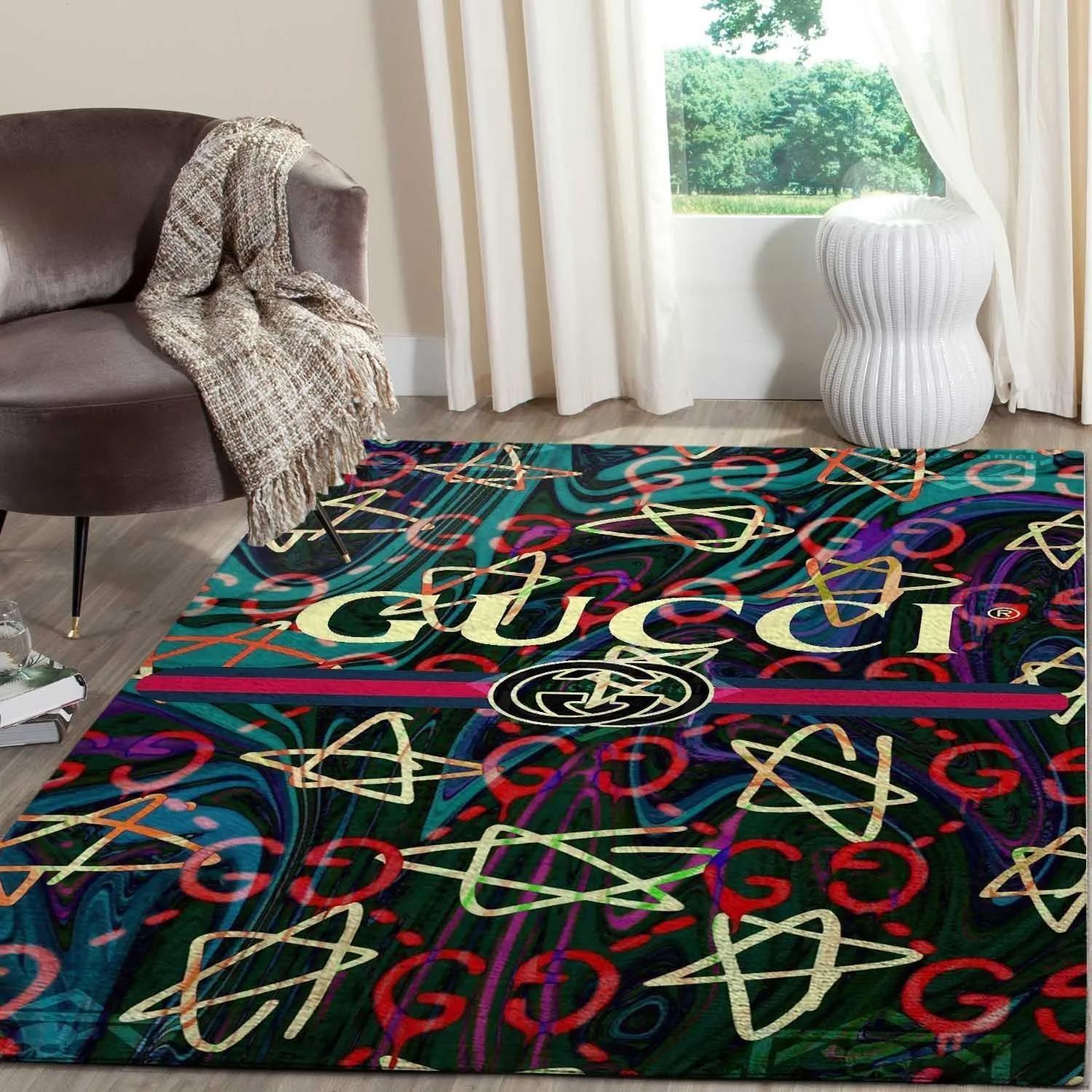 Rugs in living room and bedroom - Gucci star luxury area rug for 11 living room bedroom carpet floor mats keep warm in winter mat Rectangle Rug
