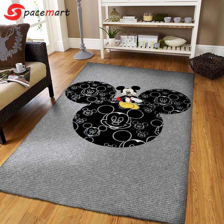Rugs in living room and bedroom - Mickey mouse disney area rug for living room - rugs Rectangle Rug