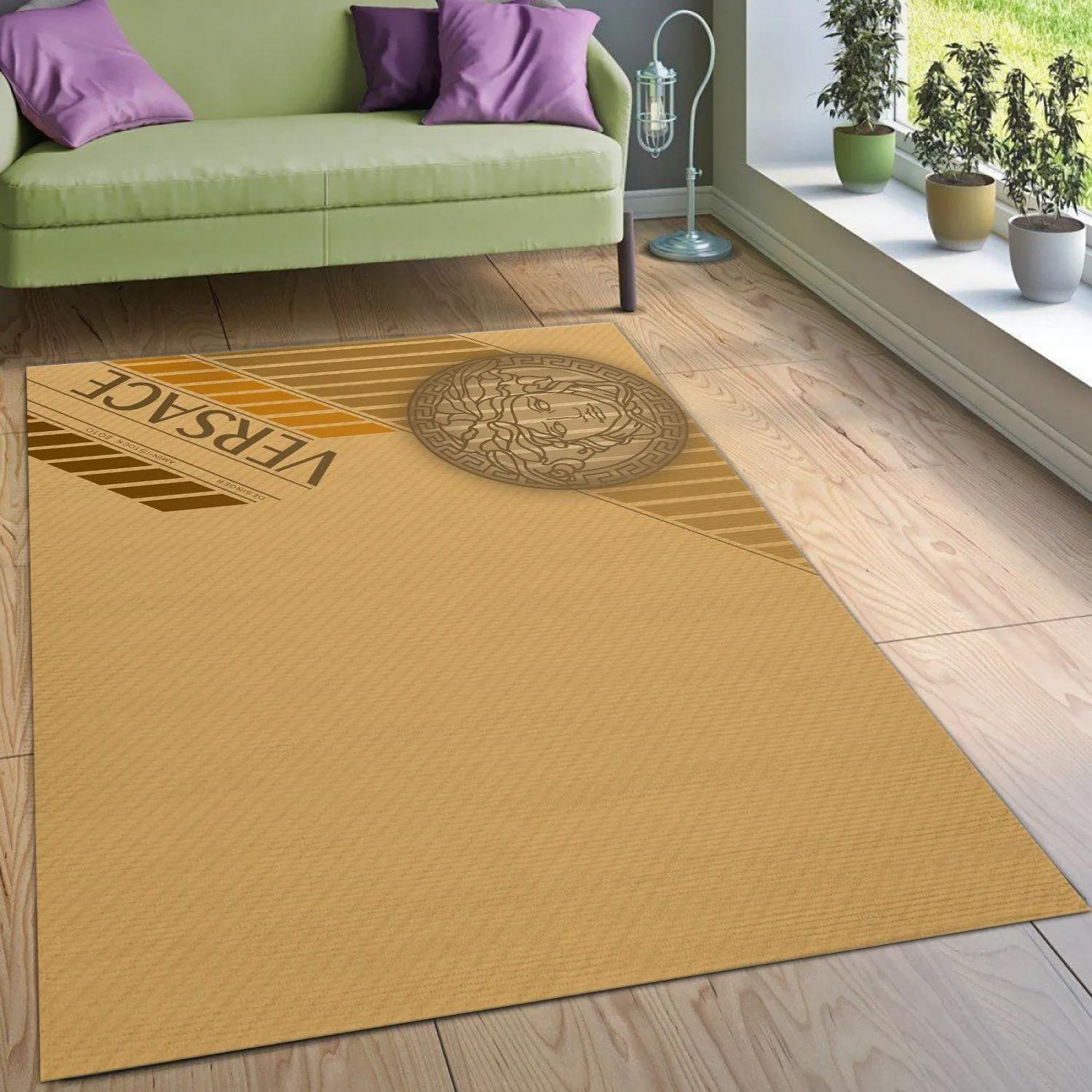 Rugs in living room and bedroom - Versace v1 area rug living room rug floor decor floor mats keep warm in winter Rectangle Rug