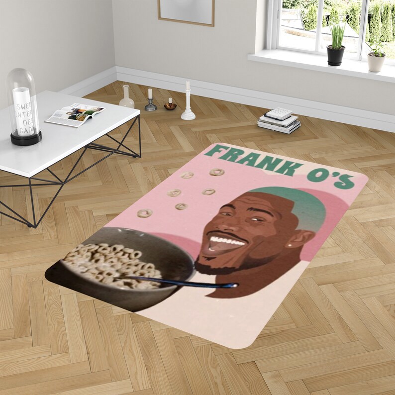 Rugs in living room and bedroom comic frankocean rug - frankocean funny rug - frankocean carpet- music rug- album cover rug- album music tracklist rug- frankocean mat Rectangle Rug