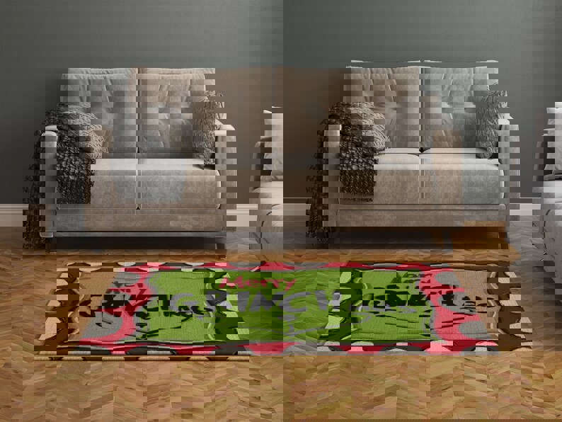 Rugs in living room and bedroom merry grinckmas rug - the grinck funny christmas rug - grinck christmas mat- grinck lover-s gift- funny christmas rug- grinck christmas gift Rectangle Rug