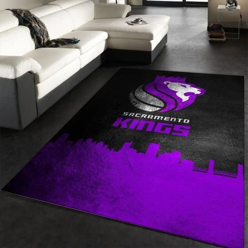 Sacramento kings nba 2 area rug living room bedroom rug rug regtangle carpet Rectangle Rug