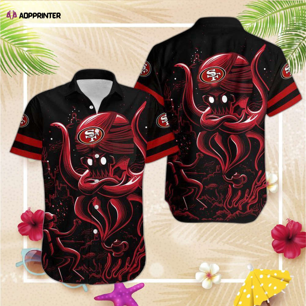 San francisco    49ers octopus nfl gift for fan hawaii shirt Hawaii Shirt