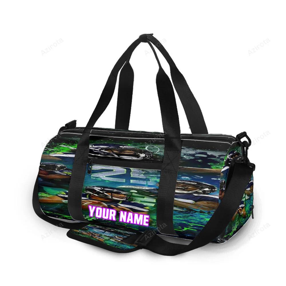 Seattle seahawks players1 personalized name travel bag gym bag 1992 Travel Bag