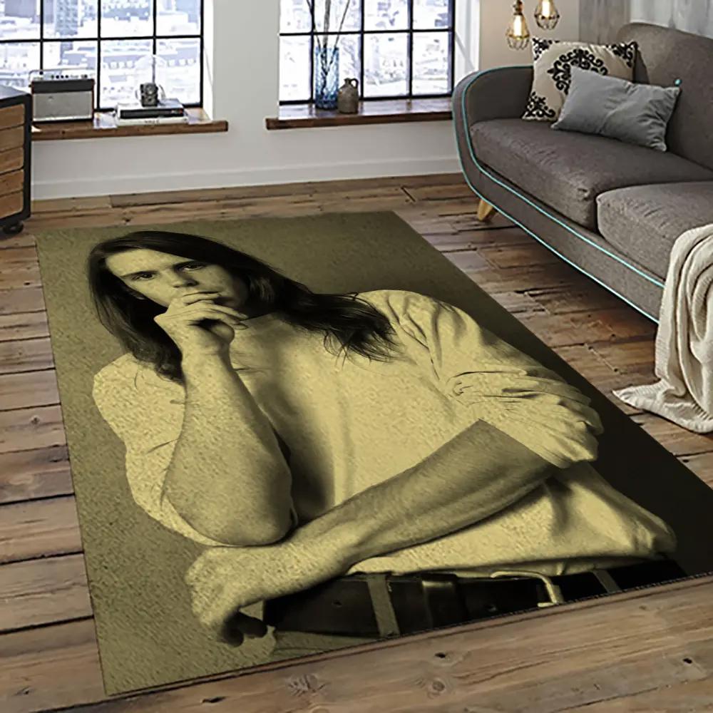 Singer bob weir music carpet rectangle area rug for living room bedroom decor bw33 Rectangle Rug