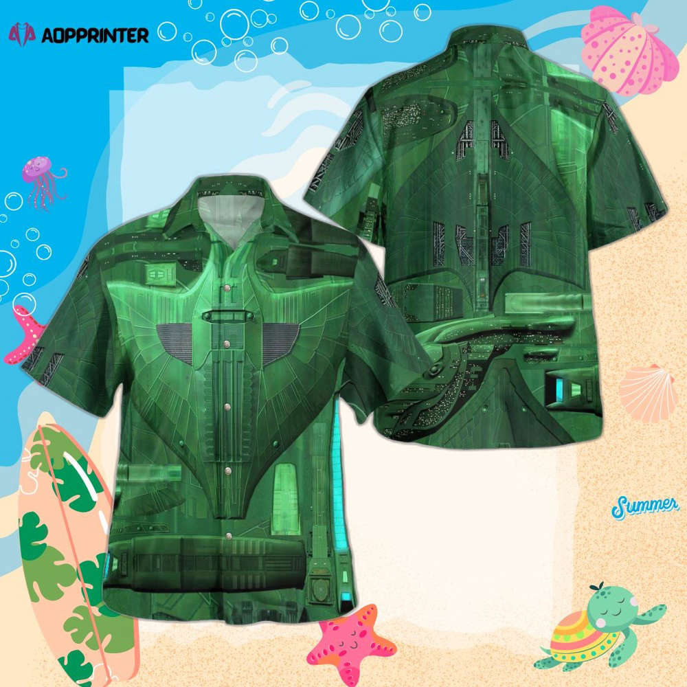 Star trek romulan warbird hawaii shirt summer 2023 hot Hawaii Shirt