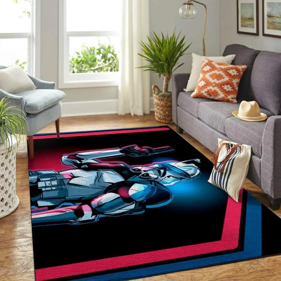 Stormtrooper area rug living room rug home decor star wars movie 19120721 Rectangle Rug