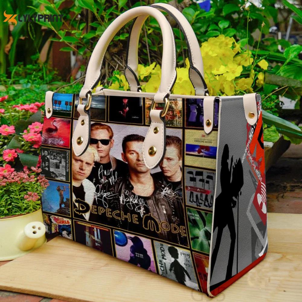 Stylish depeche mode 2 leather hand bag gift for women’s day gift for women s day – g95 3487 Women Leather Hand Bag