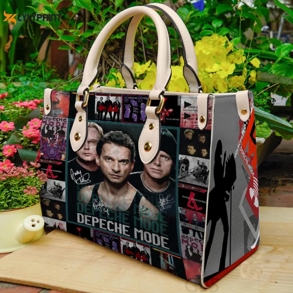 Stylish depeche mode 3 leather hand bag gift for women’s day gift for women s day g95 3485 Women Leather Hand Bag