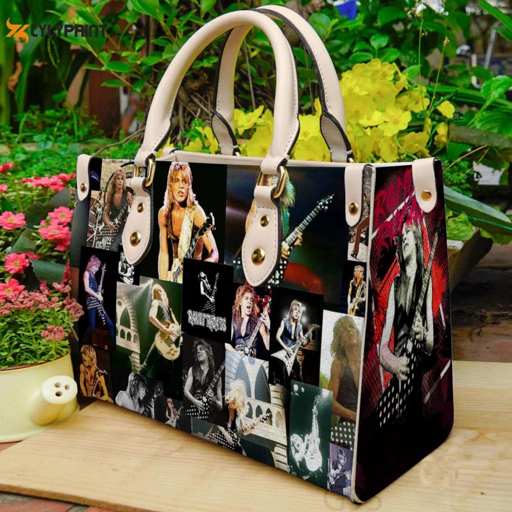 Stylish randy rhoads leather hand bag gift for women’s day for women s day gifting – limited edition g95 3502 Women Leather Hand Bag