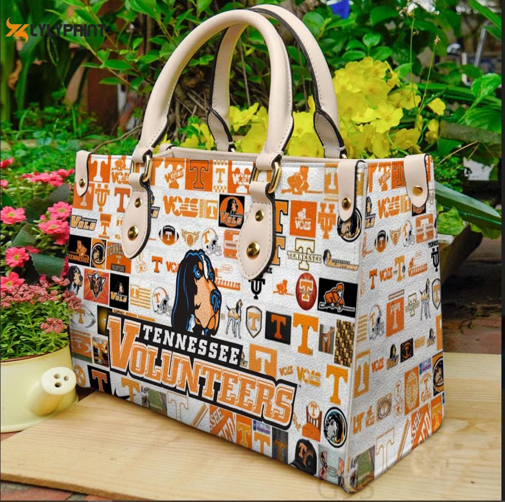 Tennessee volunteers leather handbag gift for women 604 Women Leather Hand Bag