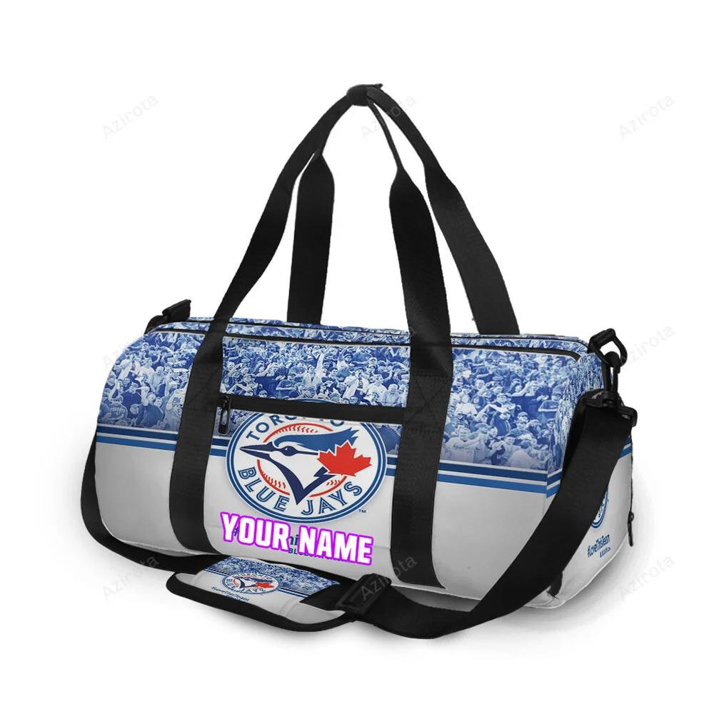 Toronto blue jays russell bird fans personalized name travel bag gym bag 2421 Travel Bag