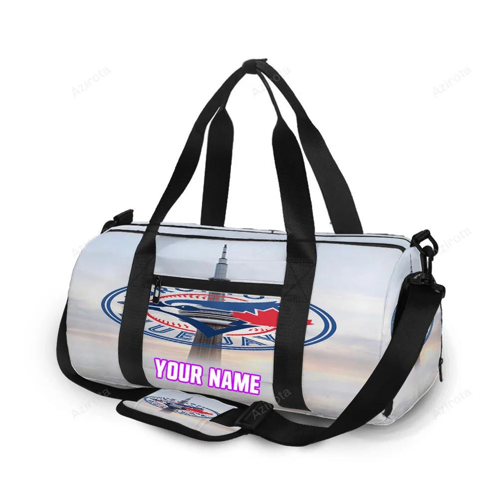 Toronto blue jays russell bird towel1 personalized name travel bag gym bag 2419 Travel Bag