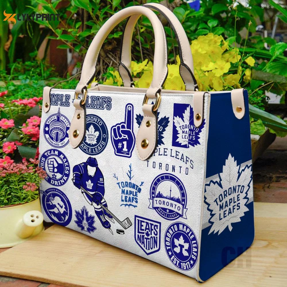 Toronto maple leafs hand leather bag for women gift 1052 Women Leather Hand Bag