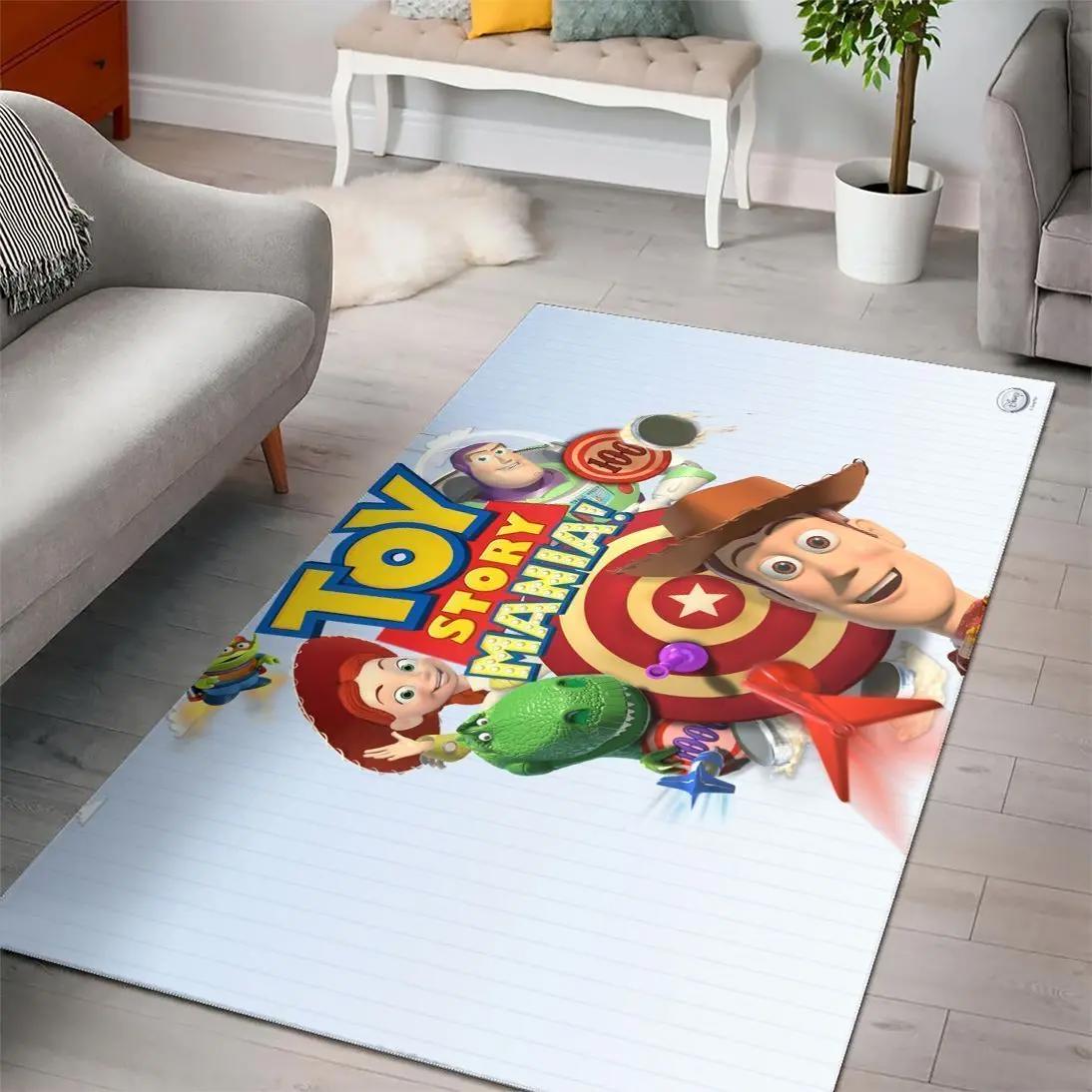 Toy story mania area rug living room rug home decors living room rug living room rug home decor floor decor Rectangle Rug