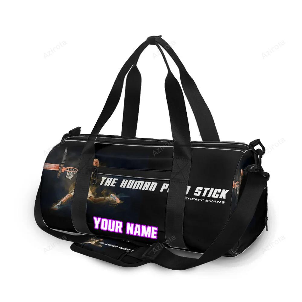 Utah jazz 40 jeremy evans v30 personalized name travel bag gym bag 2512 Travel Bag