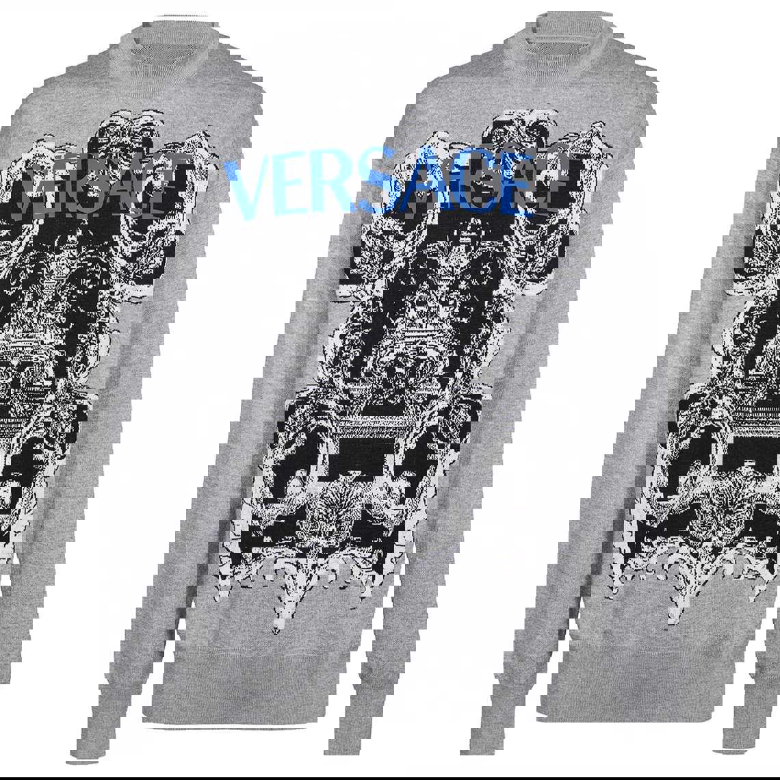 Versace luxury ugly sweater for winter hot 2025style 200 Christmas Ugly Sweater