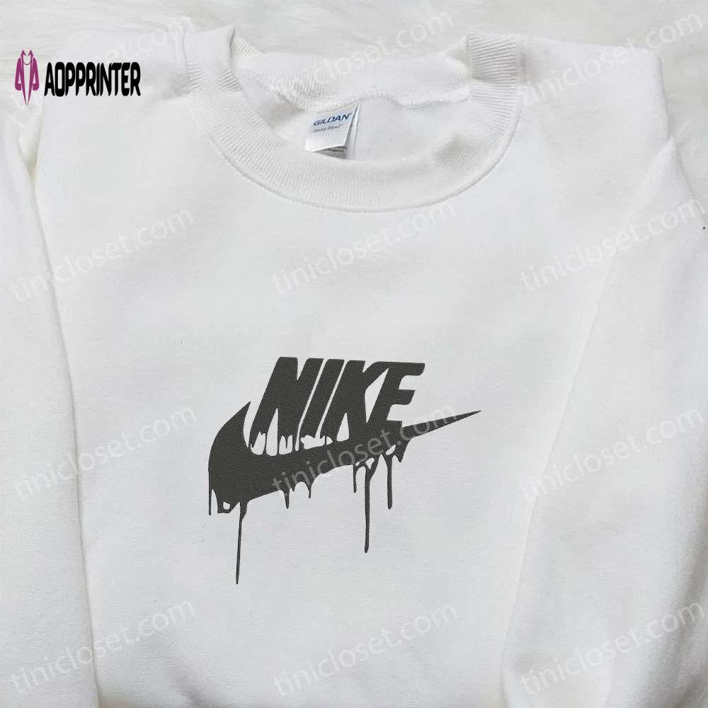 Vintage nike x melt embroidered sweatshirt – best nike inspired gift Embroidered Shirt